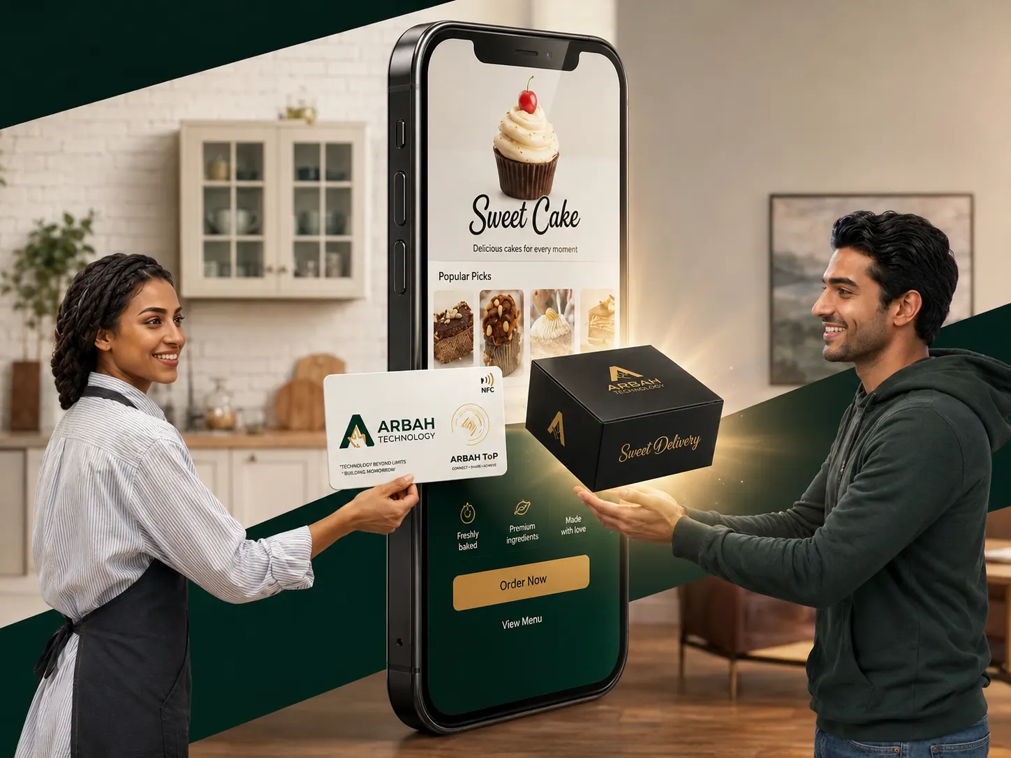 ARBAH Technology — Agence marketing digital à Fès, Maroc : création de sites web, e-commerce, landing pages et cartes NFC intelligentes